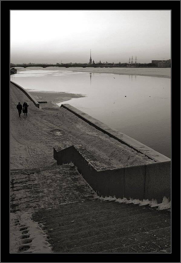 петербург, нева, зима, Kirill Shapovalov