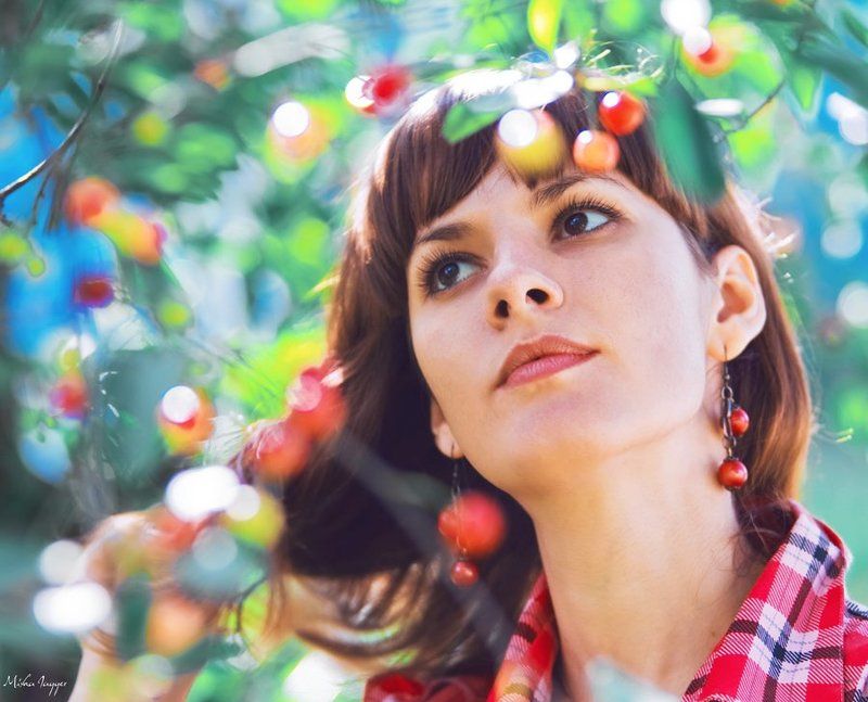 Про сережки и вишенки фото превью