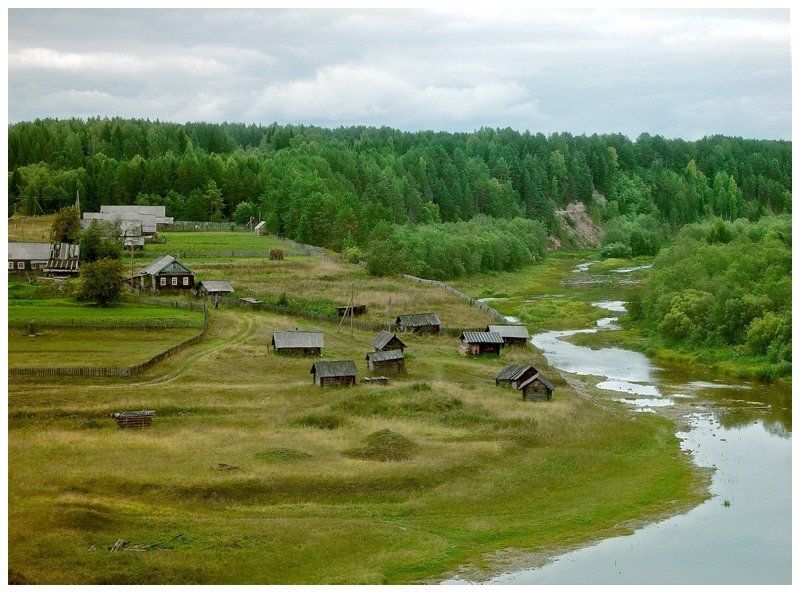 русская, деревня, север, студёное РОССИЯ. д Студеное фото превью