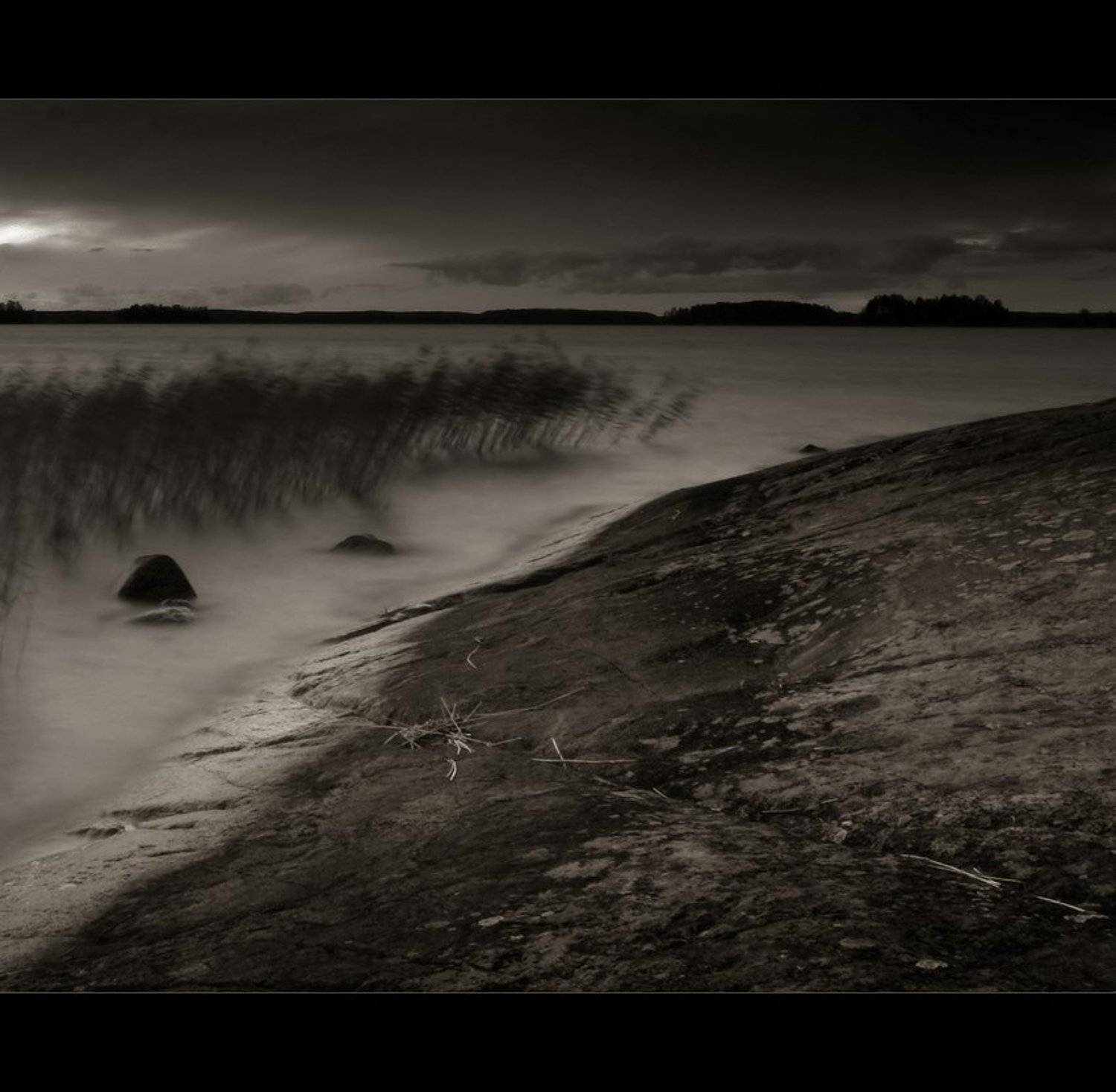 вуокса, октябрь, вечер, Viktor Kalechenkov