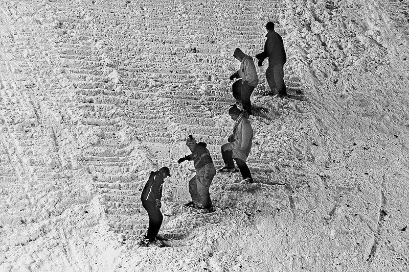 фристайл, гора, снег, рыхлить * фото превью