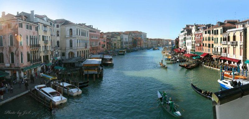 Панорама Венеции фото превью