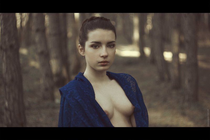 Ню, Портрет девушка Настя фото превью