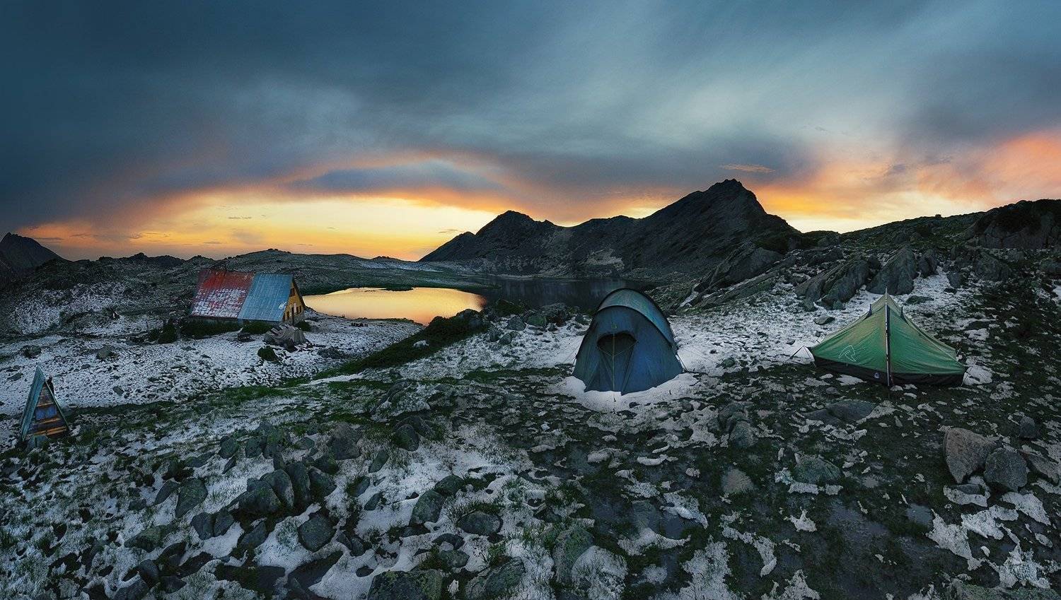 Болгария, Горы, Закат, Красимир Матаров