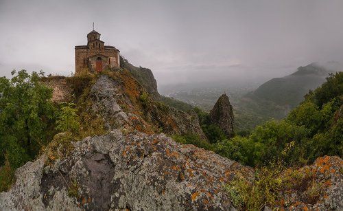 Туманным утром на Шоане
