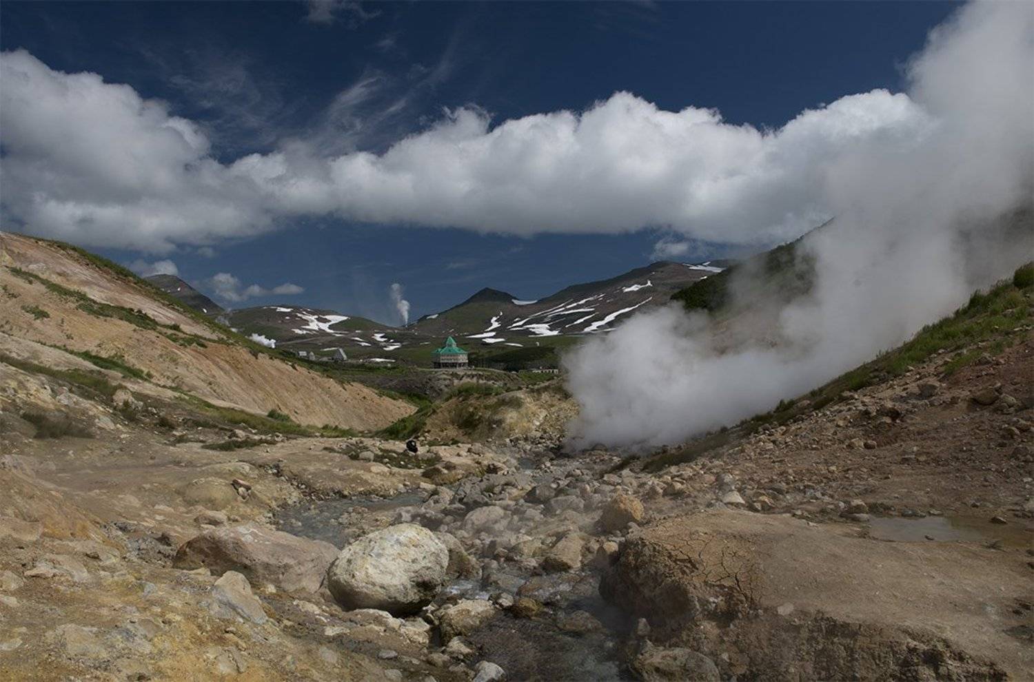 Вулкан, Горячие, Источники, камчатка, Мутновская, Мутновский, Vladimir Gorbachev