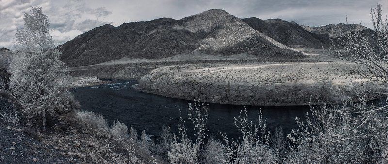 Катунь, ИК съёмка фото превью
