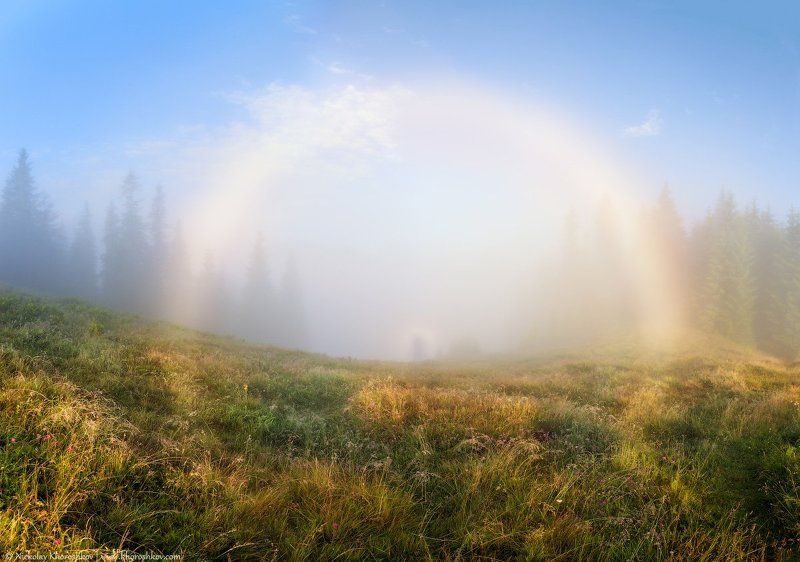 Белая радуга Карпат фото превью