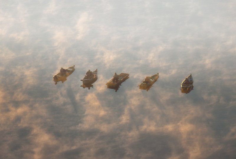 Дон, Рыбалка, Утро Невесомость фото превью