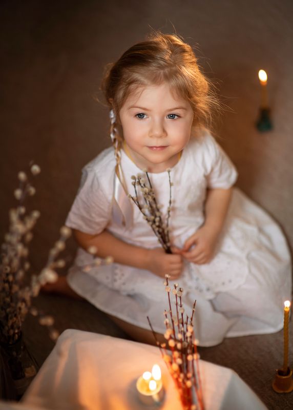 вера, вербное воскресенье, palm sunday, дети, семья, добро Вербное Воскресенье, Palm Sunday фото превью