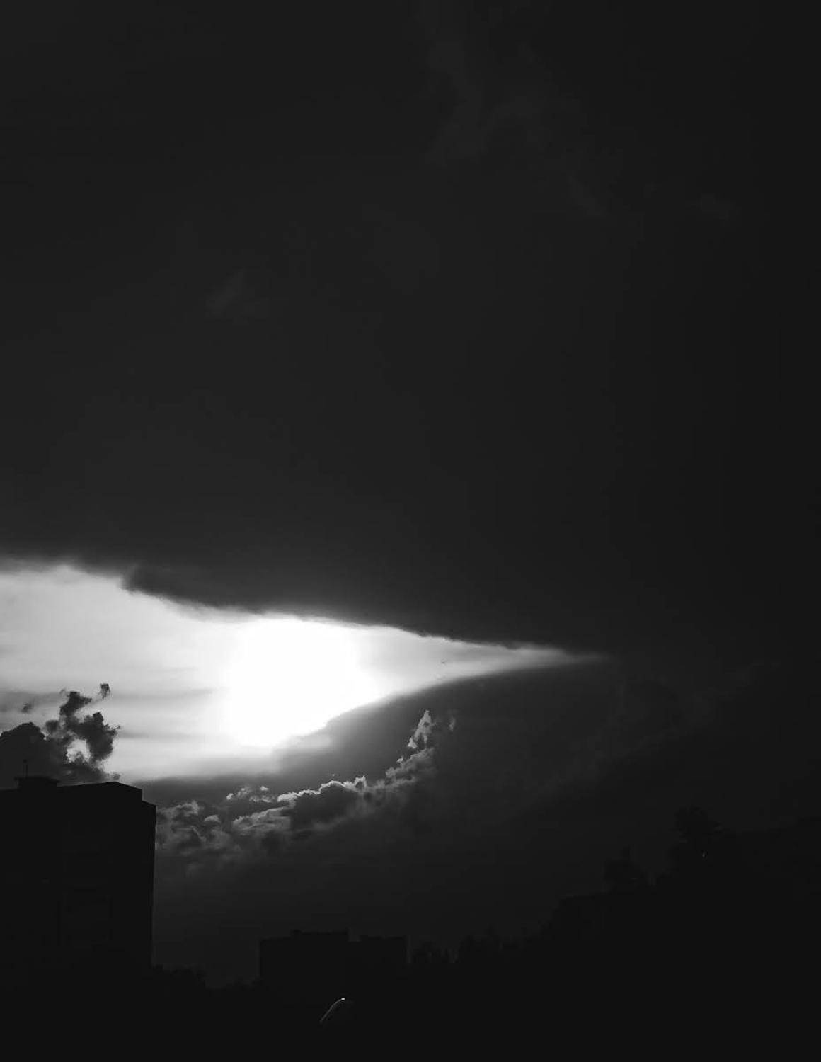 природа, небо, черно белое, Smirnova Olga