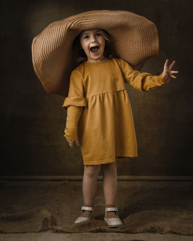 kids, portraits, 2portraits, детский портрет, непосредственность, шляпа Milana фото превью