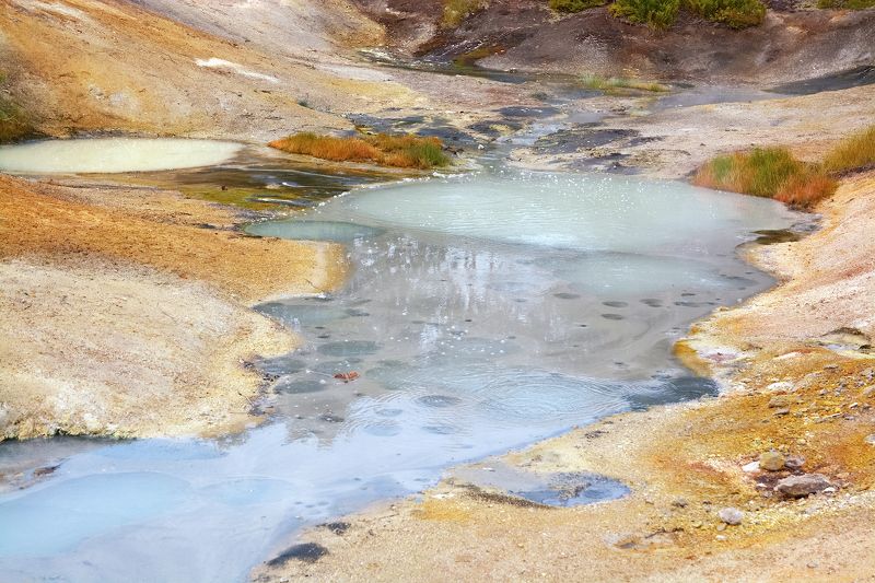 Узоры кальдеры вулкана Узон фото превью