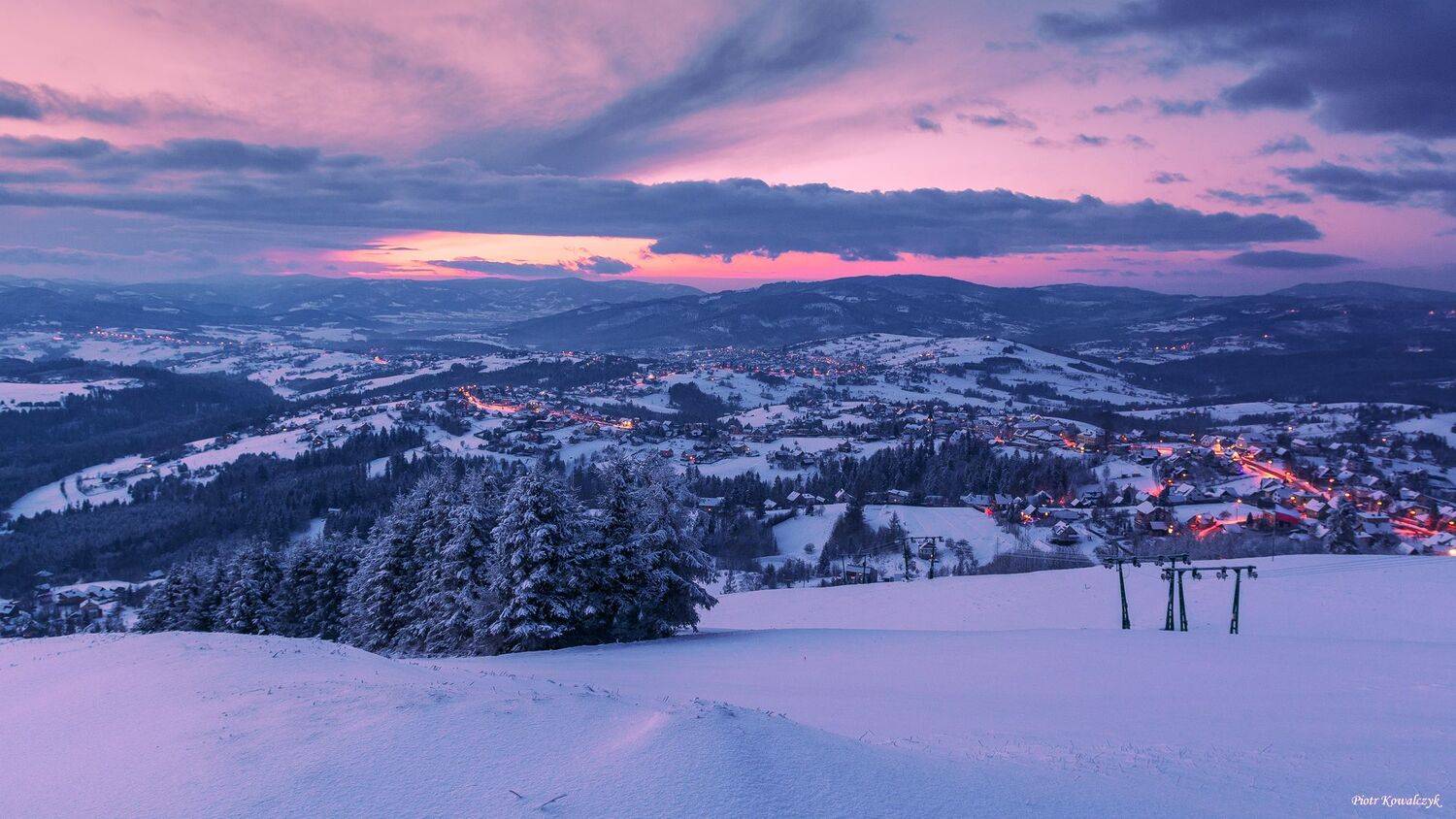 polska, zima, Kowalczyk Piotr