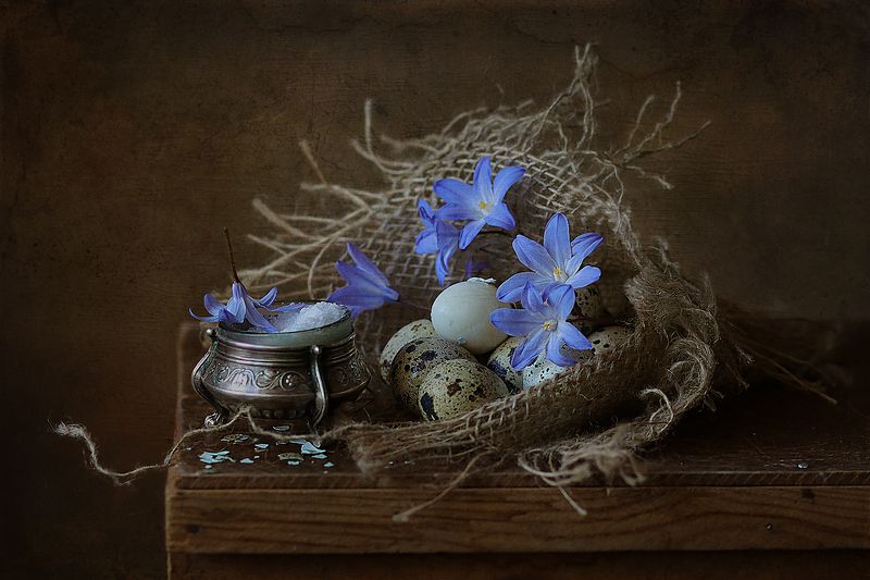 Пасхальный букетик фото превью