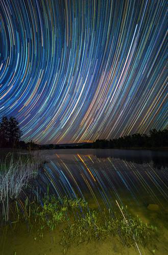 Star trails