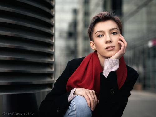 Портрет в городе | фотографирую в Москве