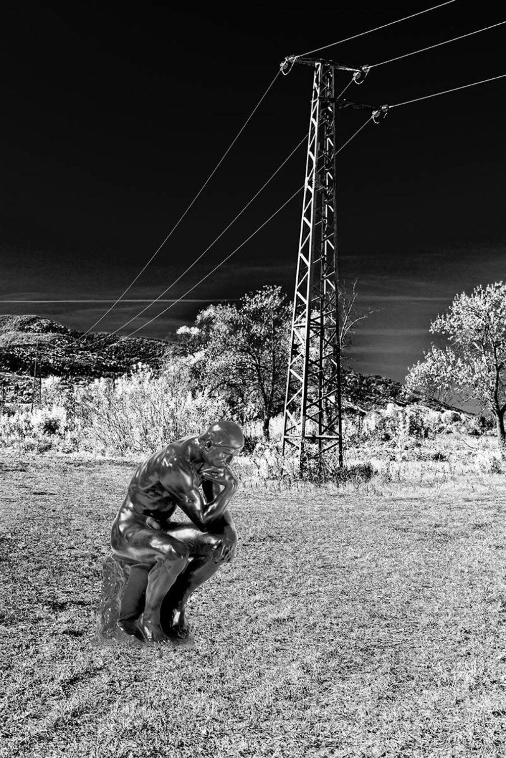 black, black and white, b & w, collage, concept, conceptual, digital, digital art, photo collage, photography, surreal, time, white,, Dr Didi Baev