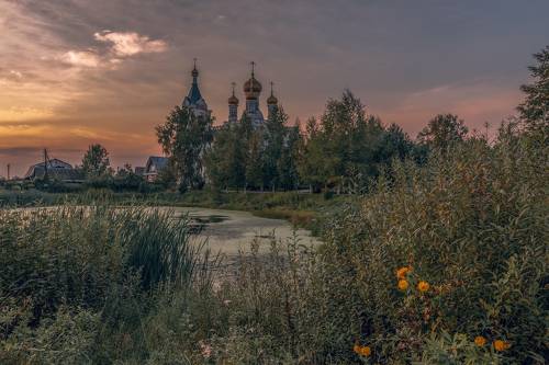 Закат в Жестылево