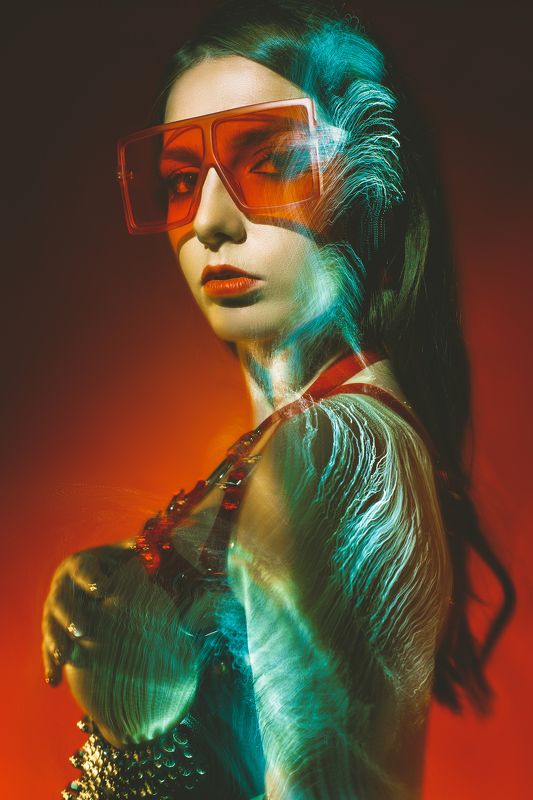 фризлайт, световая кисть, длинная выдержка vintage light фото превью