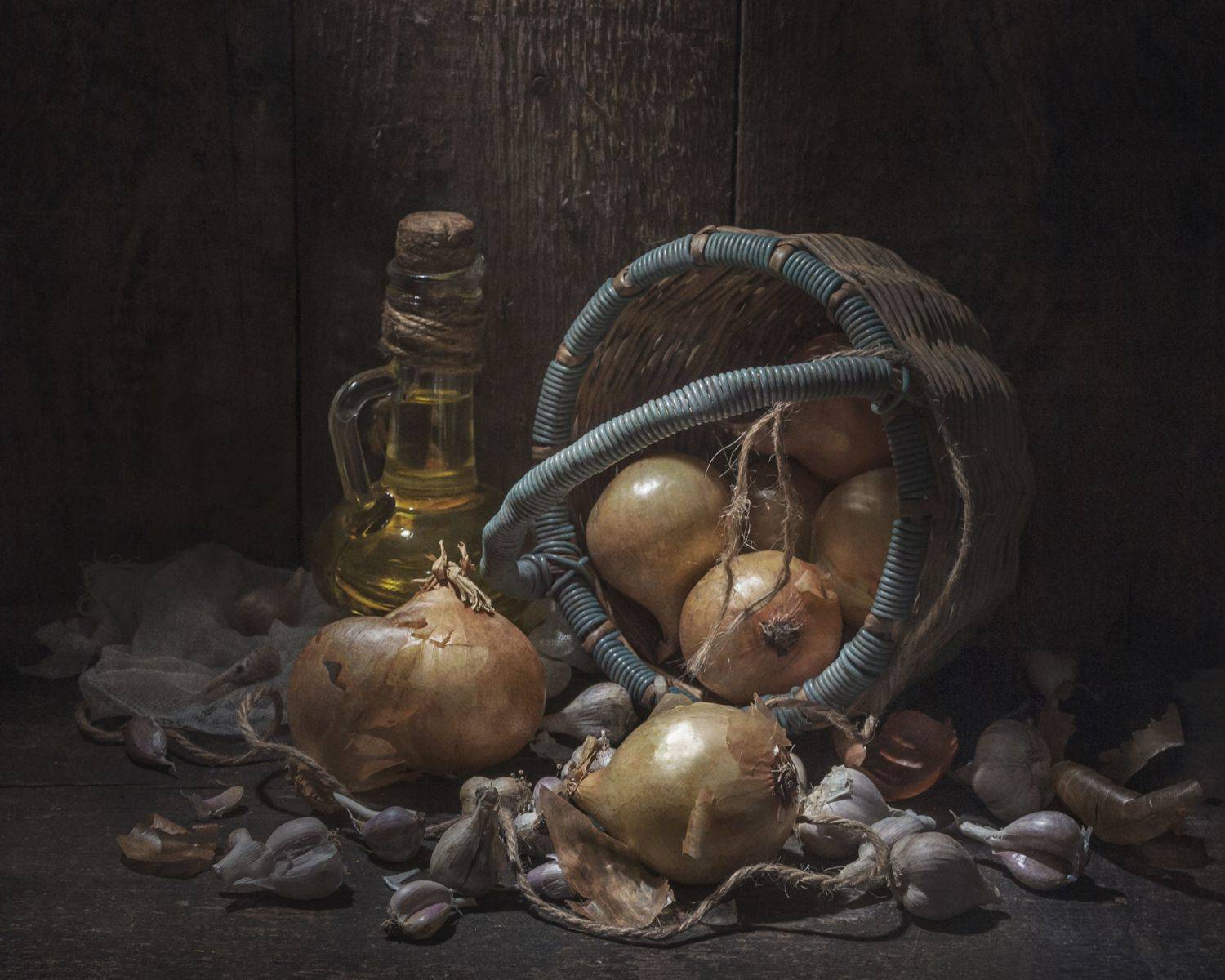 лук,лукошко,чеснок,масло,корзинка, Володин Владимир Владимирович