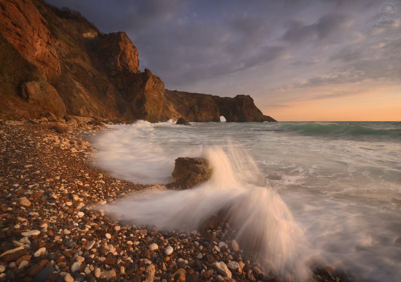 крым, море Мыс Лермонтова фото превью