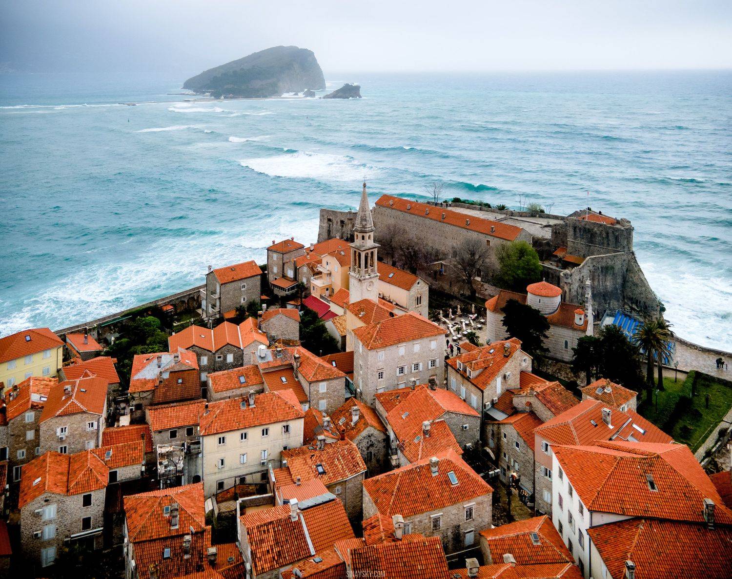 montenegro, crna gora, budva, aerial, drone, adriatic, будва, черногория, старый город, Богдан Синайский