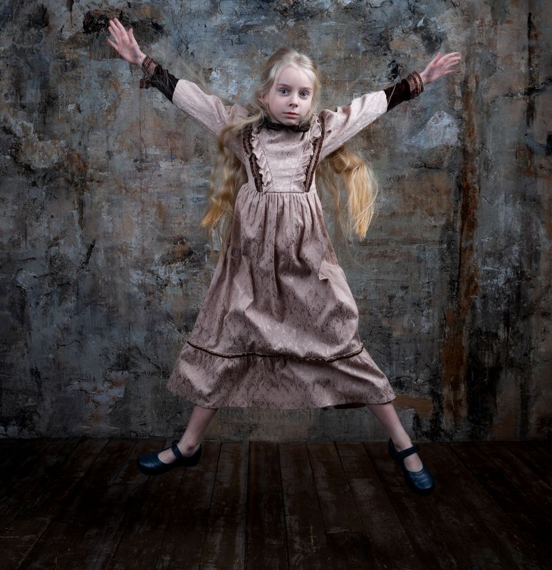 студийный портрет, детский портрет, семейный, концептуальное Вика фото превью