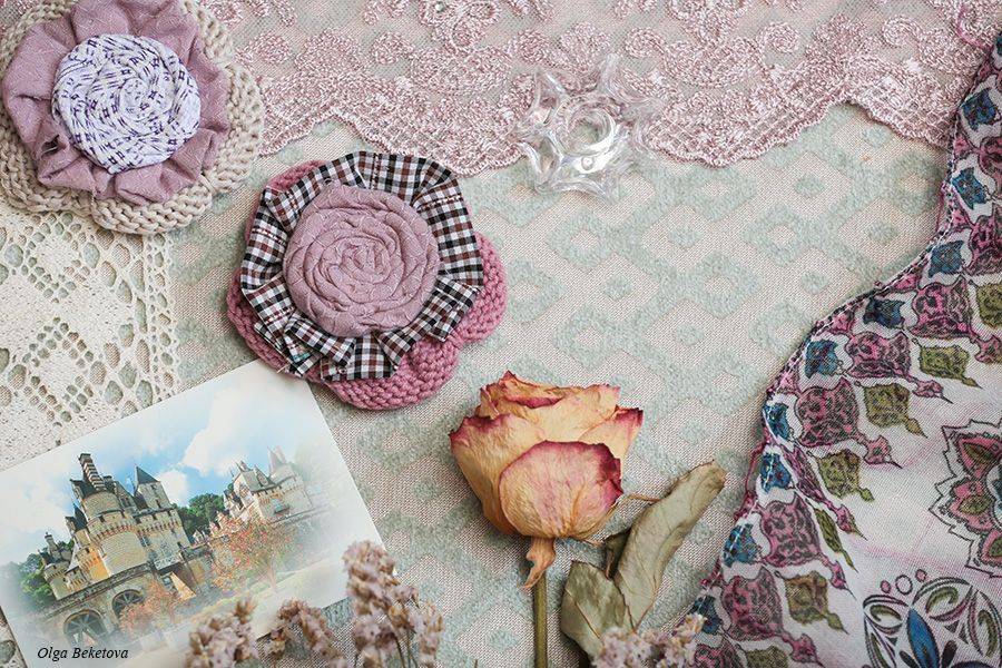 роза, платок, постановка, натюрморт, Бекетова Ольга