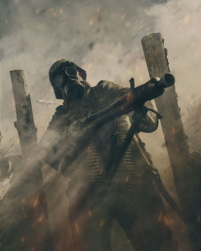 Machine gunner фото превью