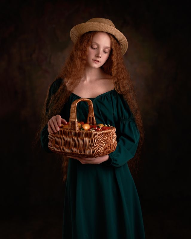 pyzhikphoto, портрет, классика, классический портрет, портрет девушки, женский портрет, portrait, classic, art, красавица Портрет Дарьи фото превью