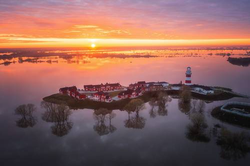 Разлив Оки в Рязанской области