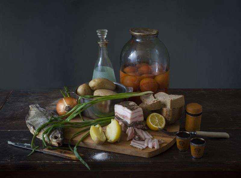 С салом и картошкой. фото превью