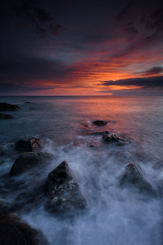 Red sunset фото превью