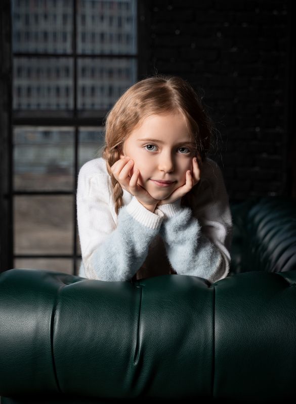 студийный портрет, детский портрет, семейный, концептуальное Серафима фото превью