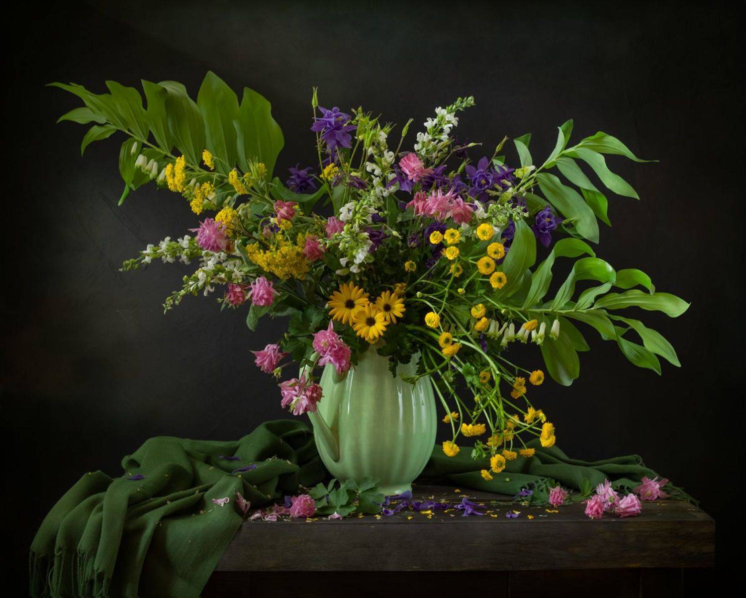 натюрморт, цветы, Оля