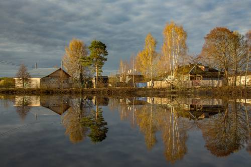 Серково.Тихое утро.