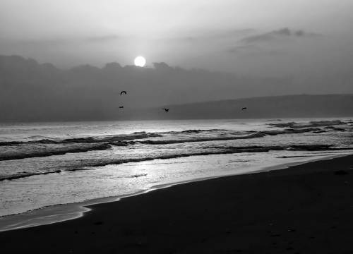 Black sand