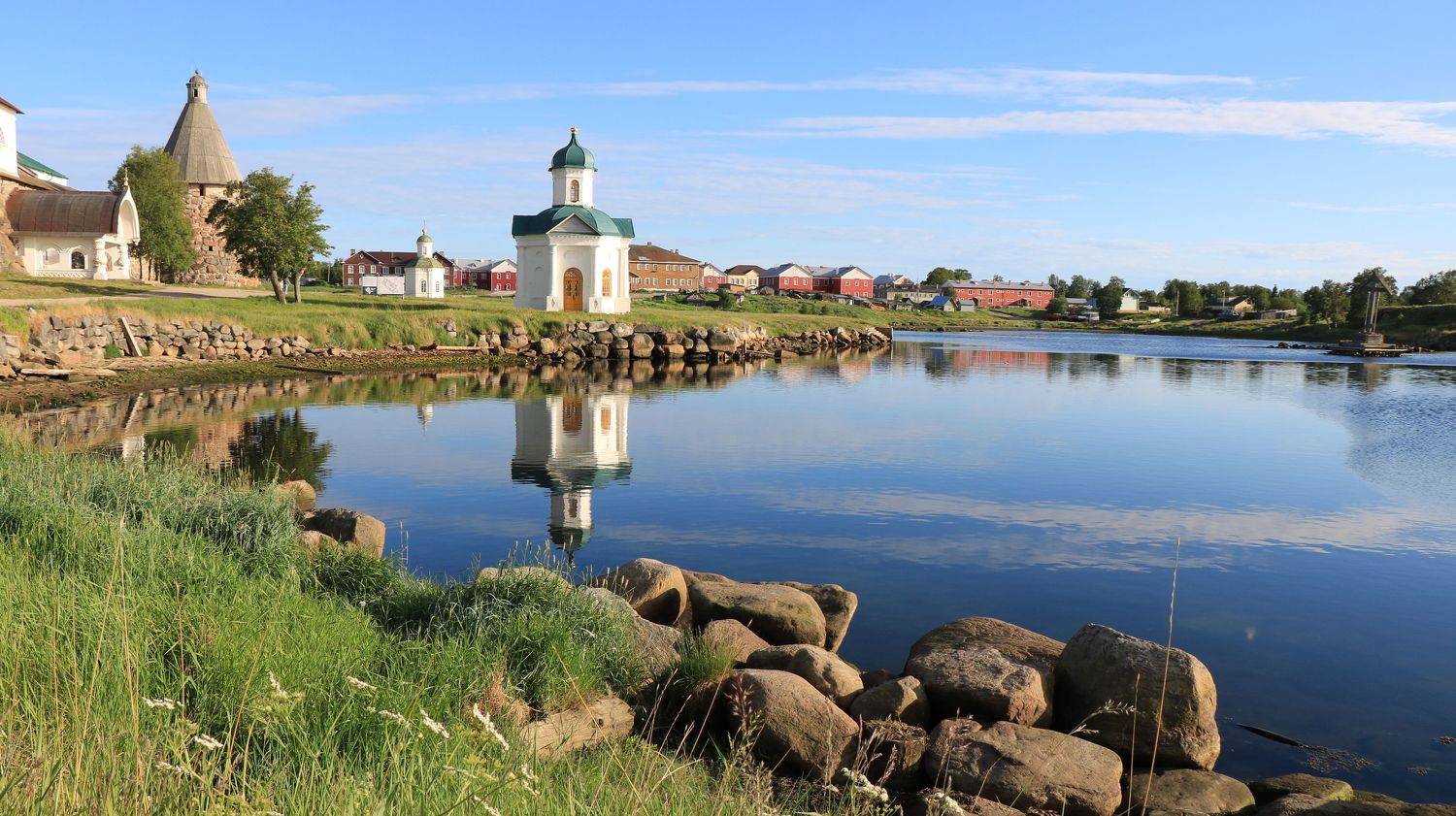 пейзаж,соловки,отражения,лето, Козлова Галина