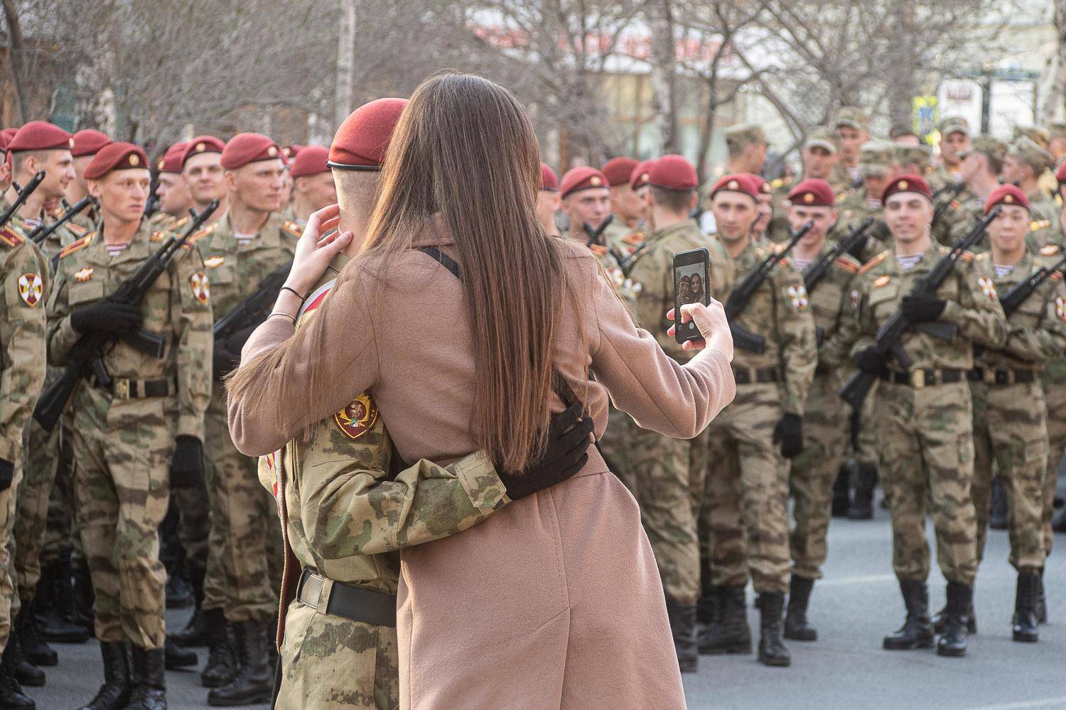 армия, парад, репетиция, весна, Алексей Школдин