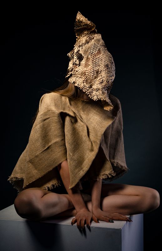 photo, portrait, concept, avantegarde Первобытный Футуризм фото превью