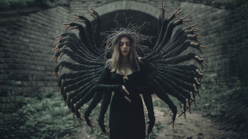 #collage  #photocollage #surrealart #surrealphoto #darkphoto vixen фото превью