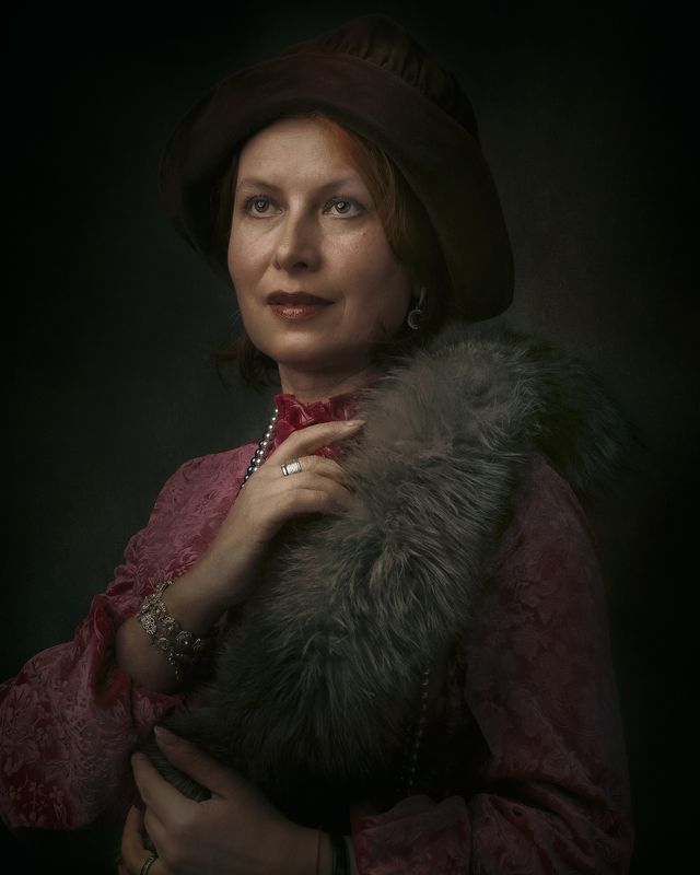 fineart, woman, retro, portrait, 2portraits  фото превью