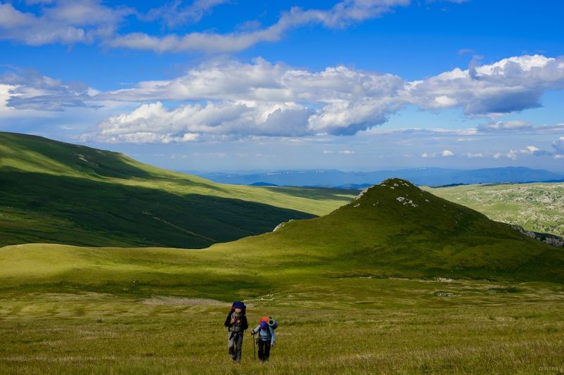 пейзаж, адыгея, горы, краснодарский край, кавказский заповедник По дороге на Оштен фото превью