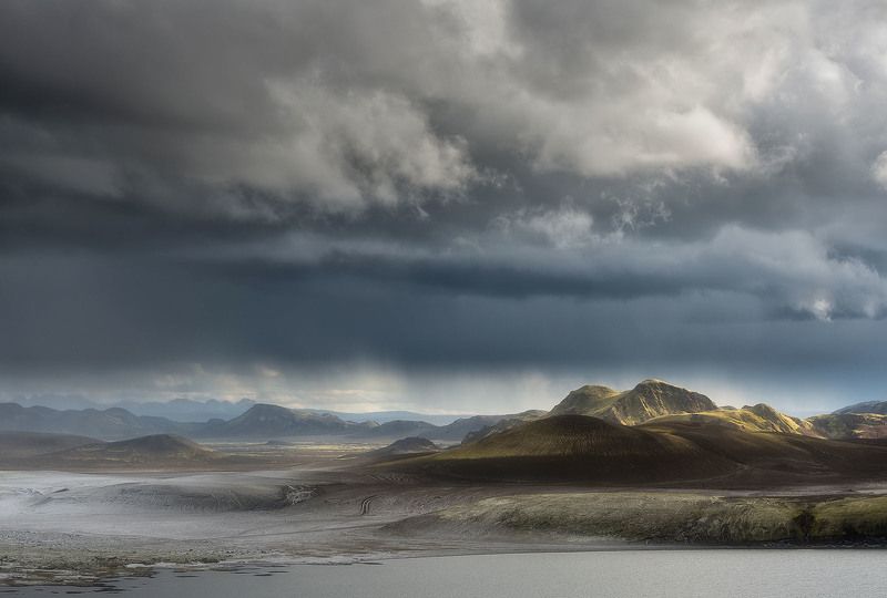 Летний вечер в Исландии... фото превью
