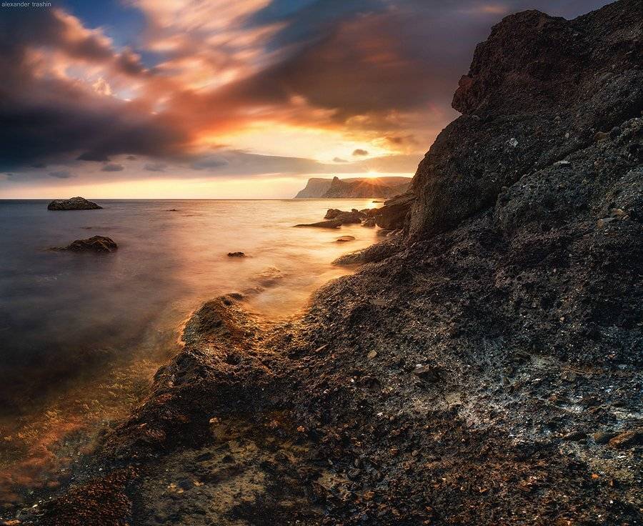 балаклава, закат, крым, морской пейзаж, панорама, пейзаж, трашин, Александр Трашин