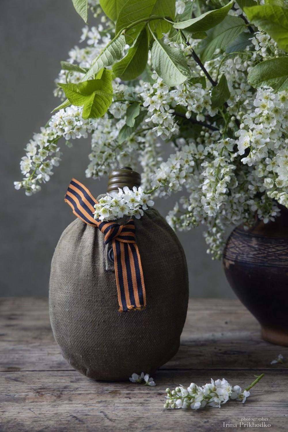 натюрморт, день победы, черемуха, весна, Приходько Ирина