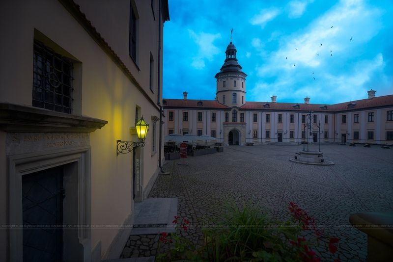 книга владыка моря, беларусь, белоруссия, замок, несвиж, артем мирный, арт, belarus, artyom mirniy, nesvizh, castle, cityscape, sunset, Несвижский замок фото превью