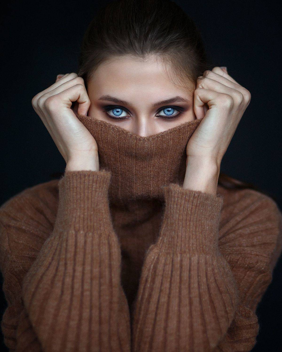 portrait, girl, woman, retouch, eyes, beautiful, canon, 85mm, Ковалёв Иван