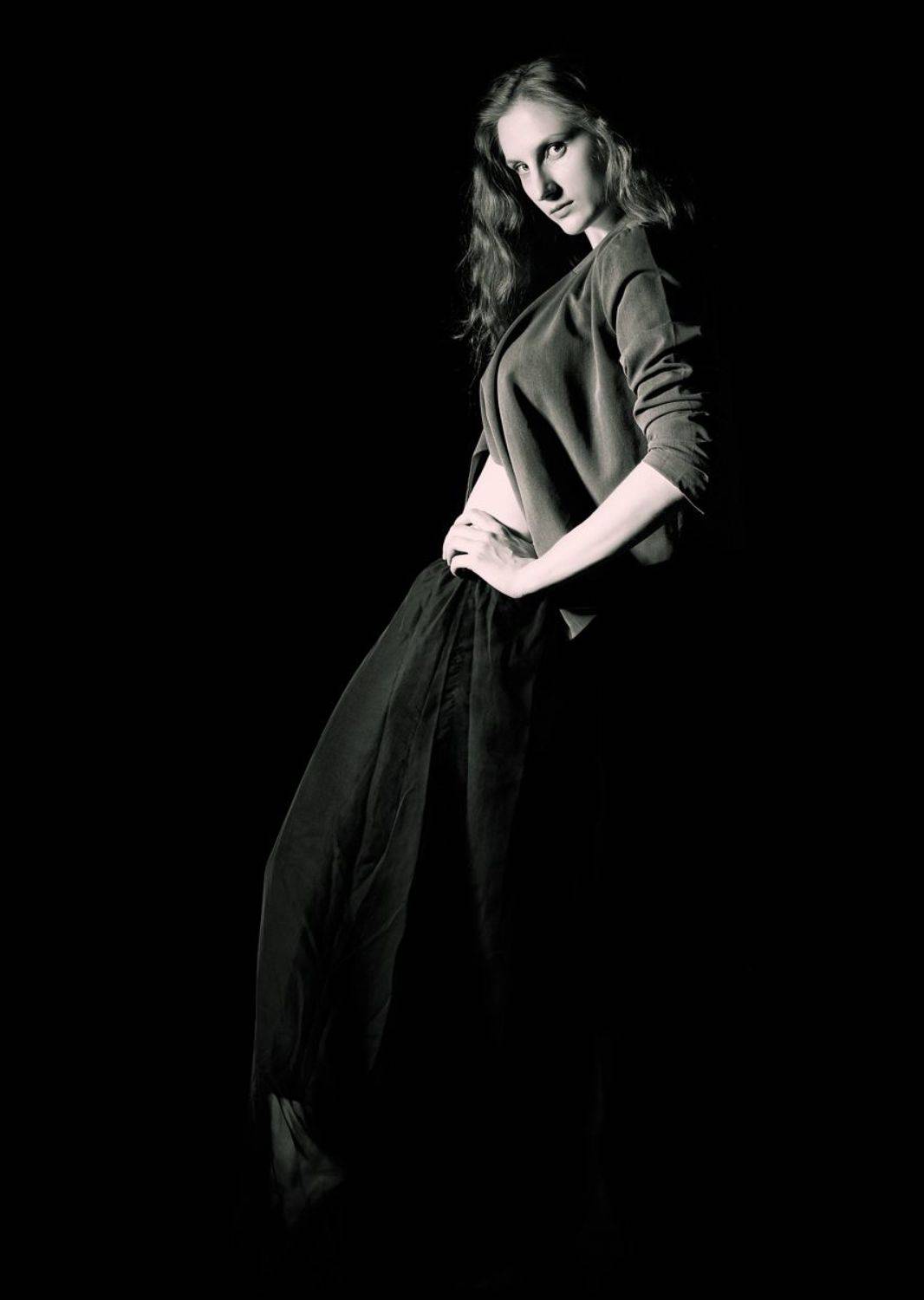 Portrait, Studio, Light, Shadow, Rozman Erik